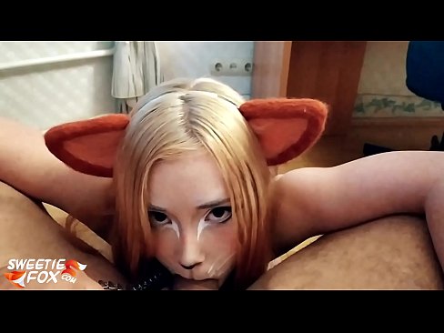 ❤️ Kitsune ingoia cazzo è cum in bocca ❌ Super porn à noi ☑